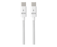 Silver Monkey Kabel Core USB-C - USB-C 100W 1m biały - 1568847 - zdjęcie 1